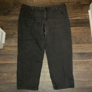 Lee Relaxed Straight Leg Gray Jeans 5/$18 Sale